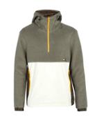 Matchesfashion.com Lanvin - Nylon Panel Fleece Jacket - Mens - Grey