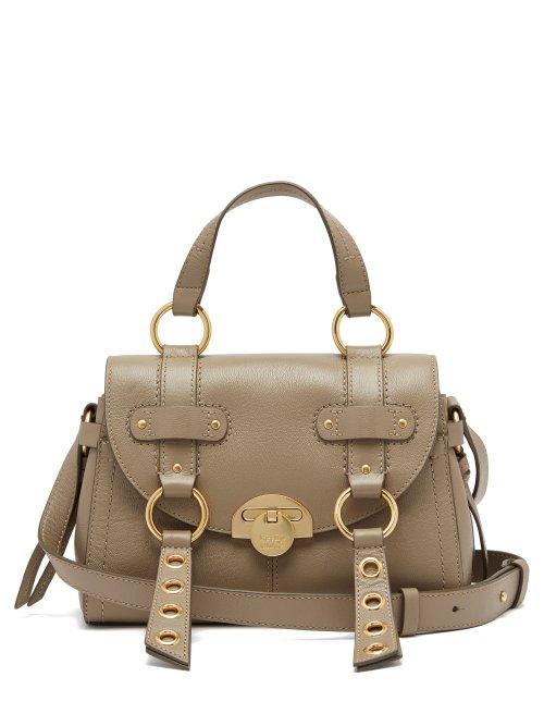 Matchesfashion.com See By Chlo - Allen Leather Satchel Bag - Womens - Grey