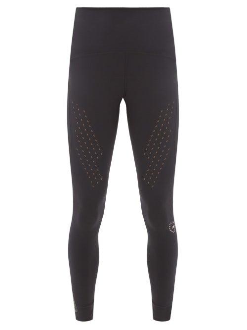 Matchesfashion.com Adidas By Stella Mccartney - Truepurpose High-rise Technical Leggings - Womens - Black