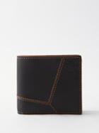 Loewe - Puzzle Leather Bi-fold Wallet - Mens - Black