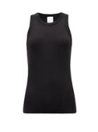 Matchesfashion.com Reebok X Victoria Beckham - Round-neck Ribbed-jersey Tank Top - Womens - Black