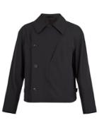 Lemaire Double-breasted Wool And Cotton-blend Jacket