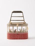 Rosantica - Monte Bianco Crystal-embellished Handbag - Womens - Red Multi