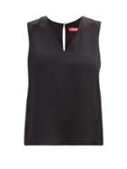 Matchesfashion.com Max Mara Studio - Bevanda Top - Womens - Black