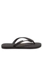 Matchesfashion.com Vetements - Logo-embossed Rubber Flip Flops - Womens - Black White