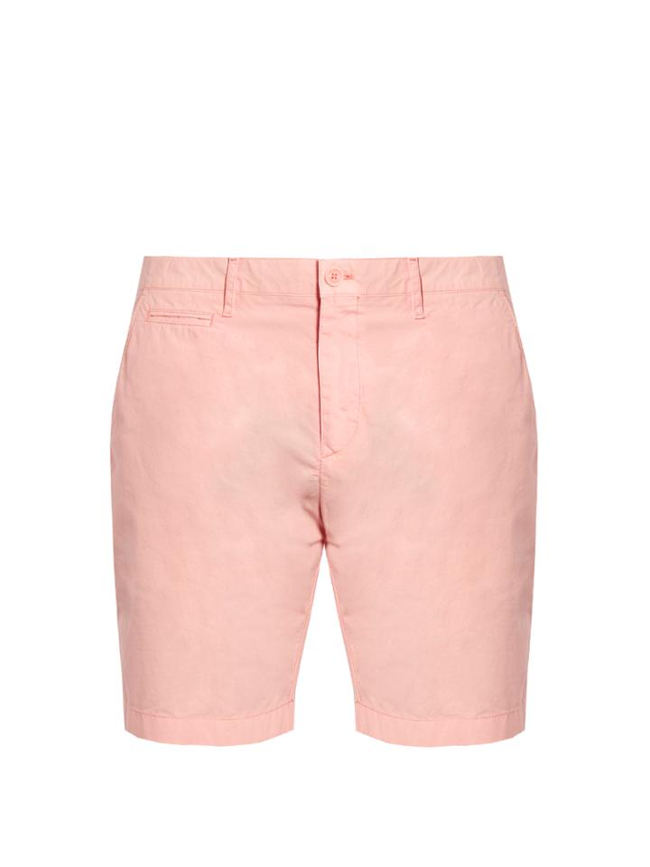 Burberry Slim-fit Cotton-poplin Shorts