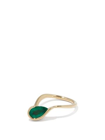 Fernando Jorge - Ignite Emerald & 18kt Gold Ring - Womens - Green Gold