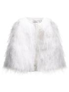Matchesfashion.com Osman - Raven Ostrich Feather Embellished Cape - Womens - White