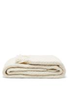 Matchesfashion.com Aessai - Lima Hand-woven Baby-alpaca Twill Blanket - Cream