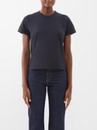 Khaite - Emmylou Cotton-jersey T-shirt - Womens - Black
