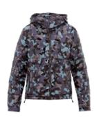 Matchesfashion.com 49 Winters - Camouflage Print Hooded Down Jacket - Mens - Navy Multi