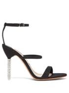 Matchesfashion.com Sophia Webster - Rosalind Crystal Embellished Sandals - Womens - Black