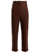 Jacquemus Revers Tailored Cropped Trousers