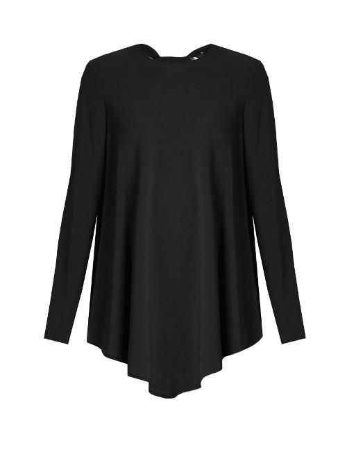 Proenza Schouler Crepe Swing-back Top