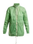 Matchesfashion.com Isabel Marant Toile - Cranden Shell Hooded Jacket - Womens - Green