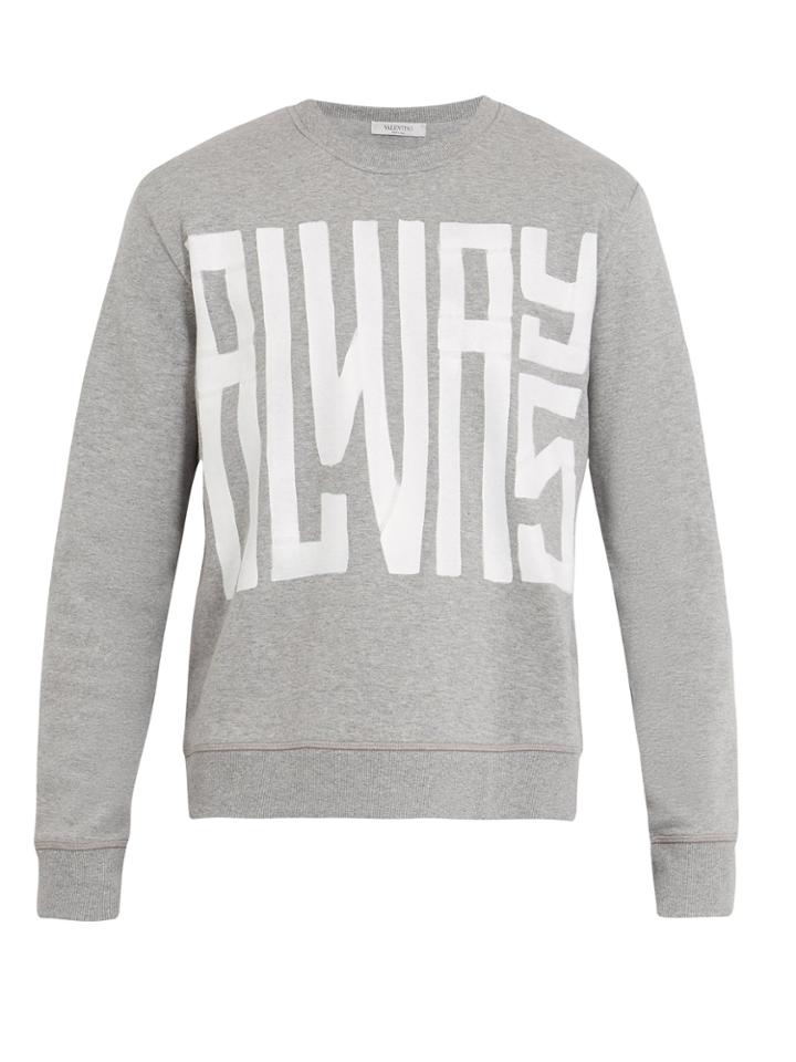 Valentino Always Cotton-blend Sweatshirt