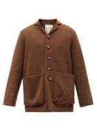Toogood - The Photographer Patch-pocket Wool-blend Jacket - Mens - Brown