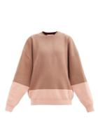 Matchesfashion.com Roksanda - Karuo Colour-block Sweater - Womens - Brown Multi