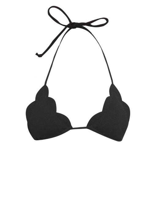 Marysia Swim Broadway Scallop-edged Triangle Bikini Top