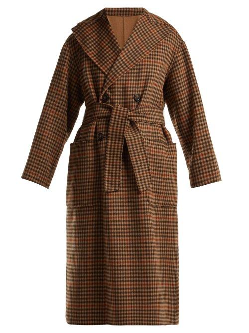 Matchesfashion.com Weekend Max Mara - Faro Coat - Womens - Brown Multi