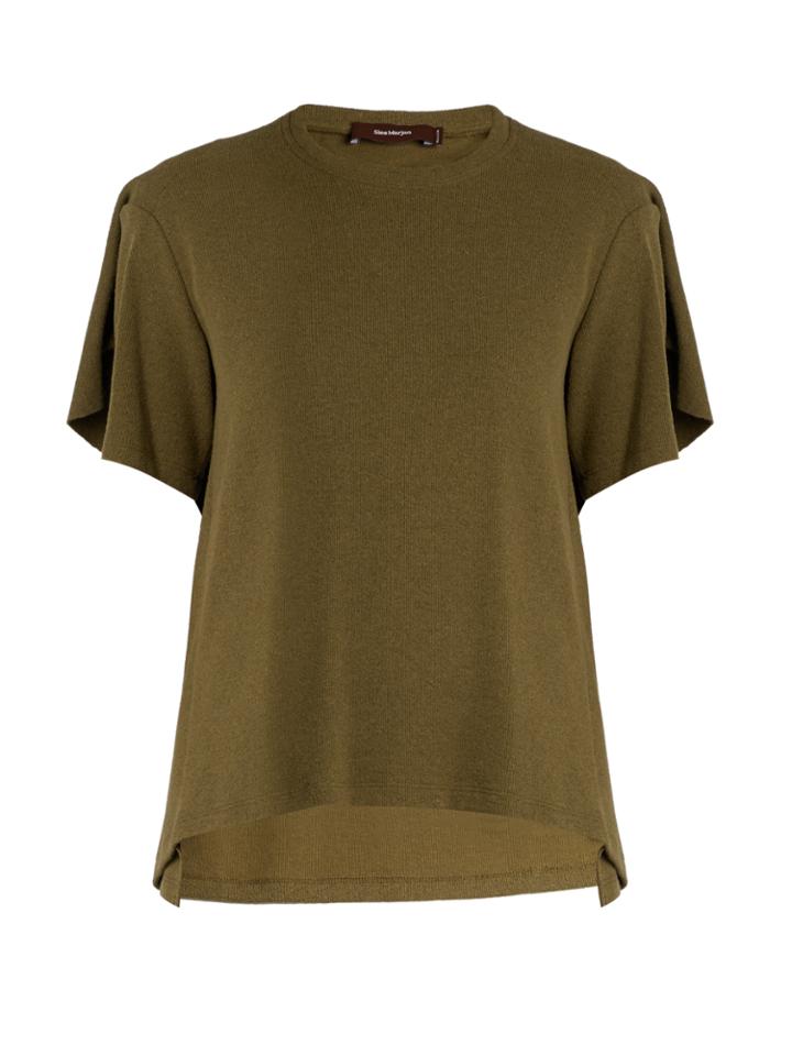 Sies Marjan Kit Short-sleeved Boucl Sweater