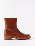 Our Legacy - Camion Leather Boots - Mens - Brown