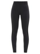 Matchesfashion.com Vaara - Aubrey Logo-waistband Technical-jersey Leggings - Womens - Black