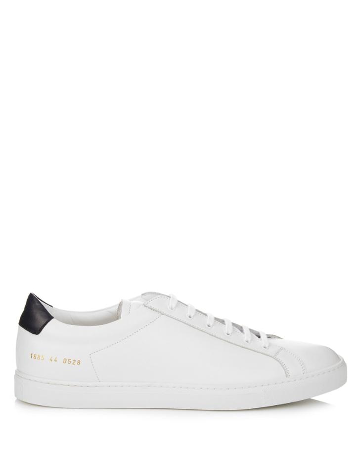 Common Projects Retro Achilles Low-top Leather Trainers