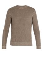 Matchesfashion.com Iris Von Arnim - Magellan Waffle Knit Cashmere Sweater - Mens - Light Brown