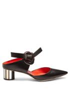 Proenza Schouler Front-tie Block-heel Leather Sandals