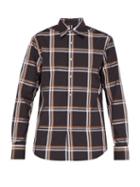 Matchesfashion.com Dunhill - Checked Cotton Shirt - Mens - Black