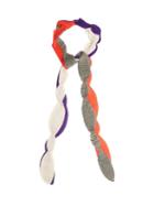 Matchesfashion.com Missoni - Scallop Edged Fine Knit Scarf - Womens - Multi
