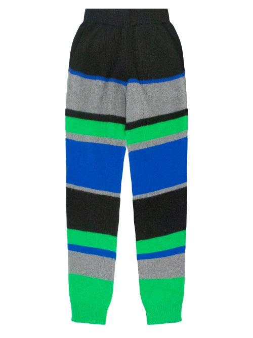 The Elder Statesman - Kirkwood Colour-block Track Pants - Womens - Green Multi