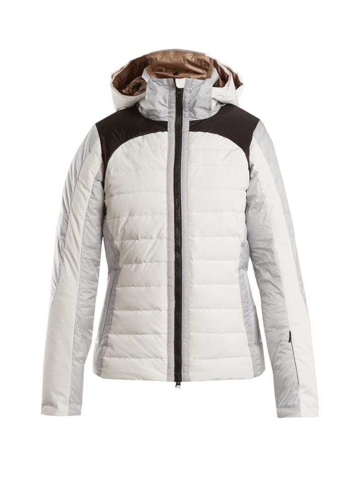 Capranea Cloud Detachable-hood Quilted-down Ski Jacket