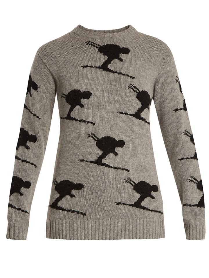 Fusalp Carving Wool-blend Performance Sweater
