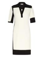Balenciaga Graphic Line Bi-colour Dress
