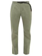 Matchesfashion.com Gramicci - Whitney Stretch Cordura Belted Trousers - Mens - Green