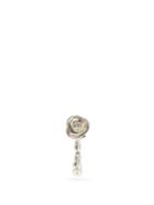 Matchesfashion.com Alan Crocetti - Hybrid Rose 18kt White-gold Single Earring - Mens - White Gold