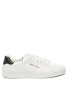 Palm Angels - New Tennis Leather Trainers - Mens - White Black