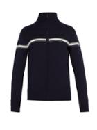 Matchesfashion.com Fusalp - Wengen Fiz Ii Zip Up Wool Sweater - Mens - Navy