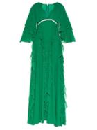 Giambattista Valli Ruffled Silk-georgette Gown