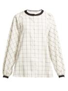 Matchesfashion.com Weekend Max Mara - Nora Shirt - Womens - White Black