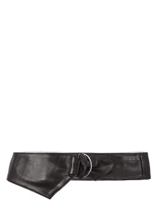 Matchesfashion.com Isabel Marant - Idi Leather Belt - Womens - Black