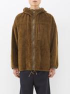 Visvim - Greely Reversible Wool And Satin Parka - Mens - Khaki