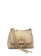 See By Chlo - Joan Mini Leather And Suede Cross-body Bag - Womens - Grey
