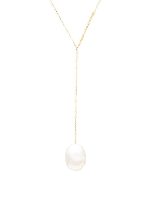 Matchesfashion.com Sophie Bille Brahe - Sirene Pearl & 14kt Gold Necklace - Womens - Pearl