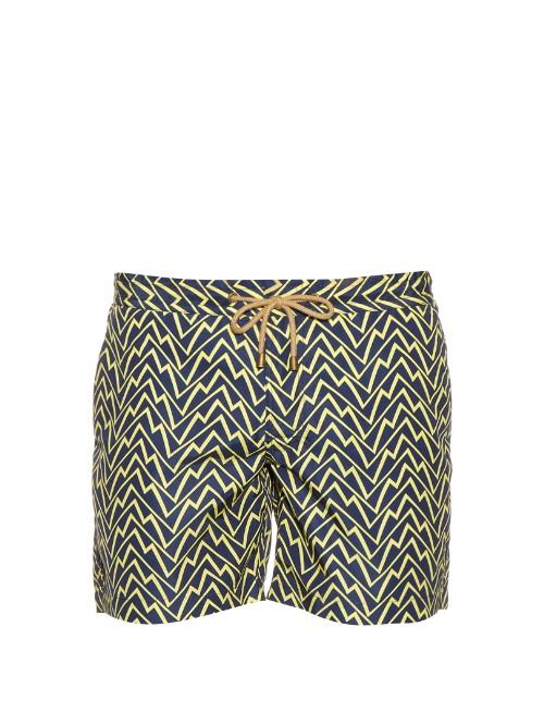 Thorsun Chaos-print Swim Shorts