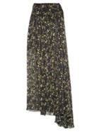 Preen By Thornton Bregazzi Merrick Floral-print Georgette Skirt