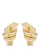Jw Anderson Knot Gold-plated Brass Earrings