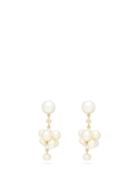Matchesfashion.com Sophie Bille Brahe - Botticelli Diamond, Pearl & 14kt Gold Earrings - Womens - Pearl